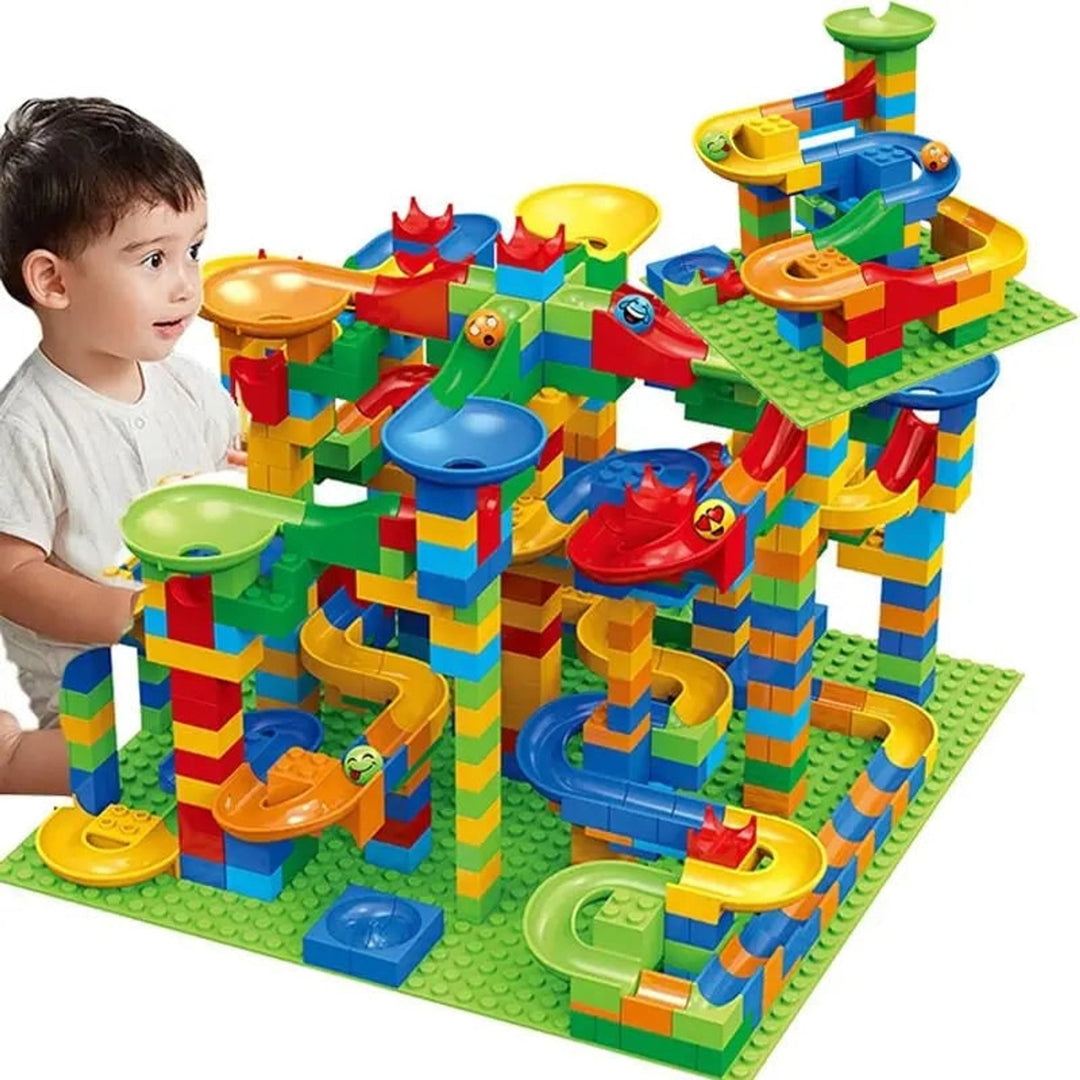 Marble Run Building Blocks With Easy To Assemble