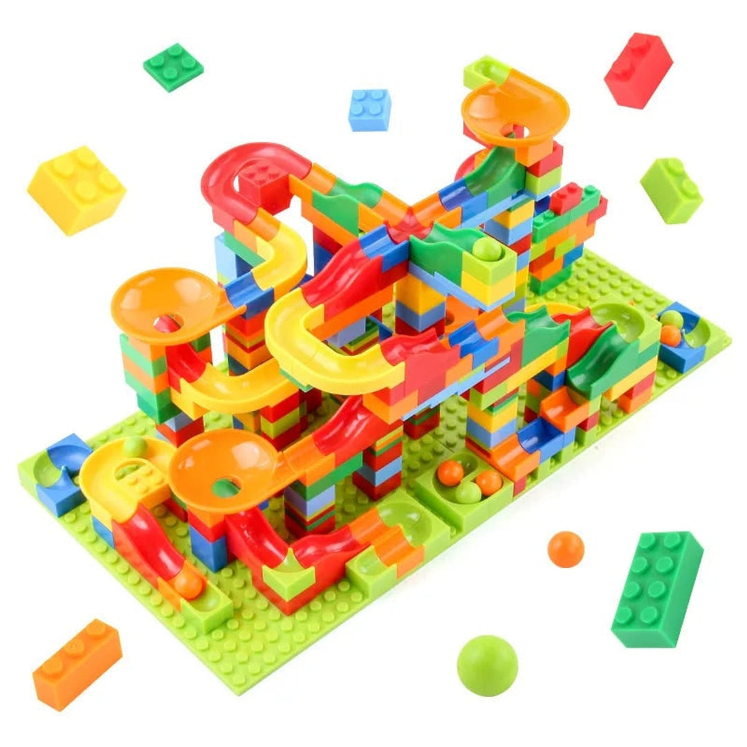 Marble Run Building Blocks With Easy To Assemble