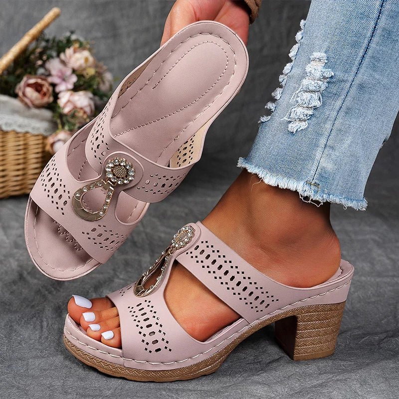 Comfortable Isabella orthopaedic sandals by Emma & Rose Cape Town, featuring cushioned straps and supportive soles.