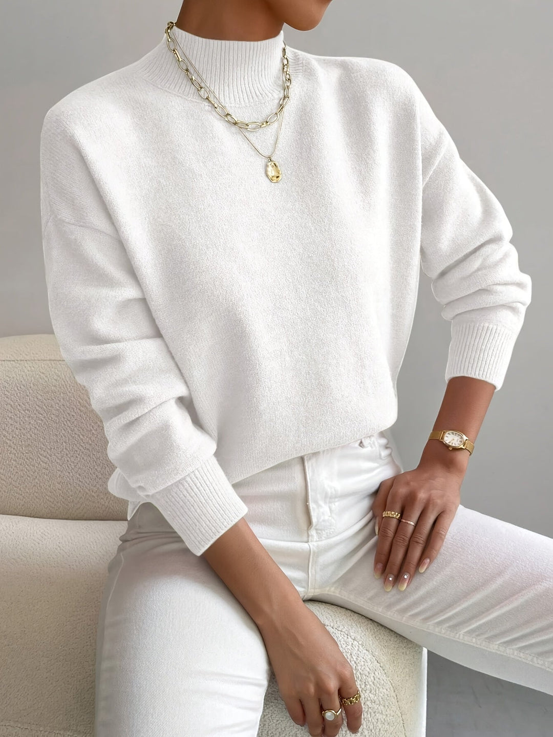 Emilia | Women's Long Sleeve Sweater Top