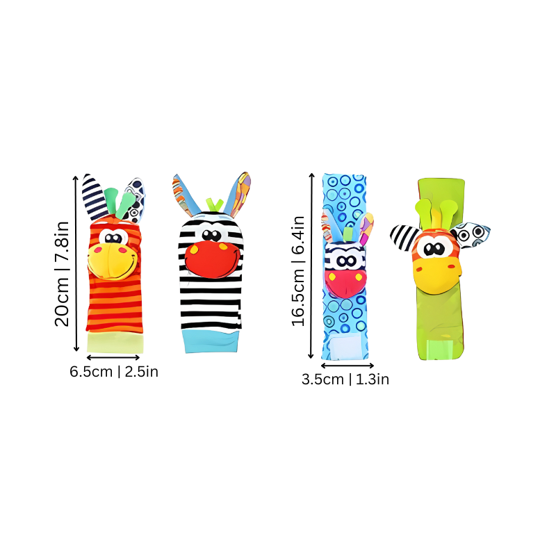 Hand and Foot Rattle Set, view 2 - Elena Harper