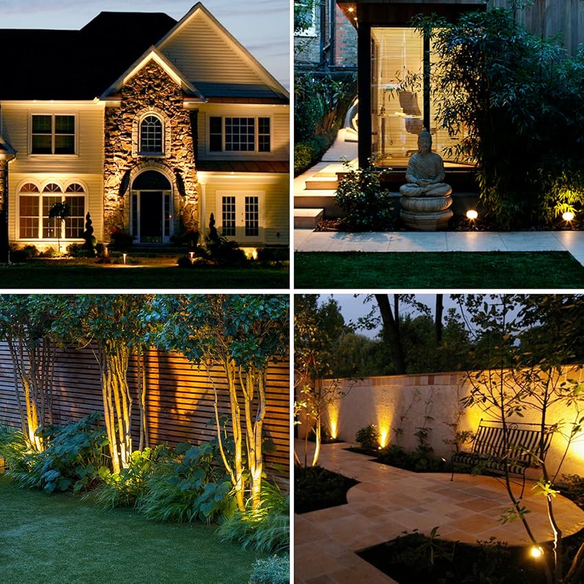 LumaBloom Solar Garden Spotlight - Elena Harper