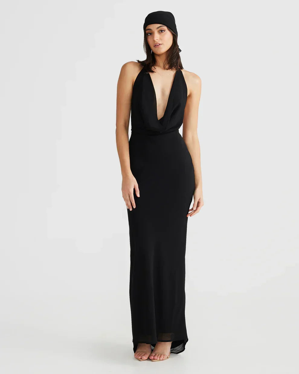 Women's Elegant Maxi Dress for Summer Evenings
