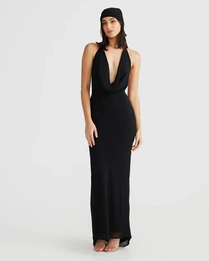 Women's Elegant Maxi Dress for Summer Evenings