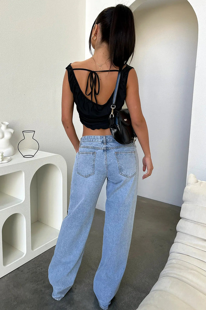 Kirsten | Women's Spring Jeans with Relaxed Fit and Straight Leg