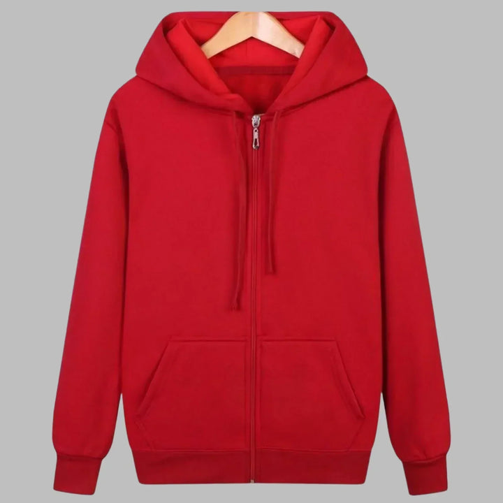 Men's Zip Up Hoodie - Comfortable, Stylish & Versatile Layer