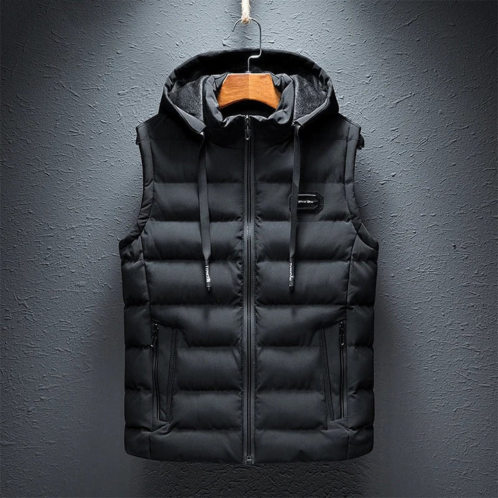 Men's Quilted Vest - Stylish Warmth for Any Season
