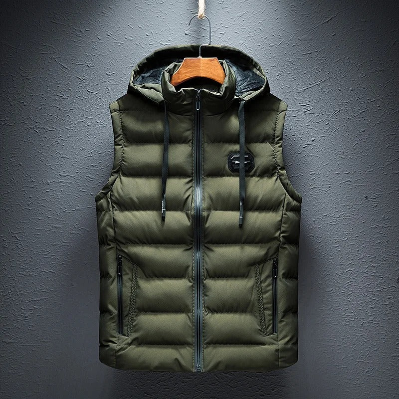Men's Quilted Vest - Stylish Warmth for Any Season