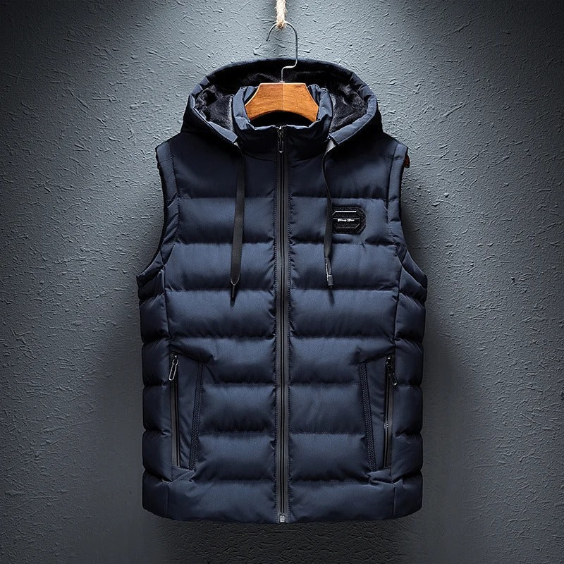 Men's Quilted Vest - Stylish Warmth for Any Season
