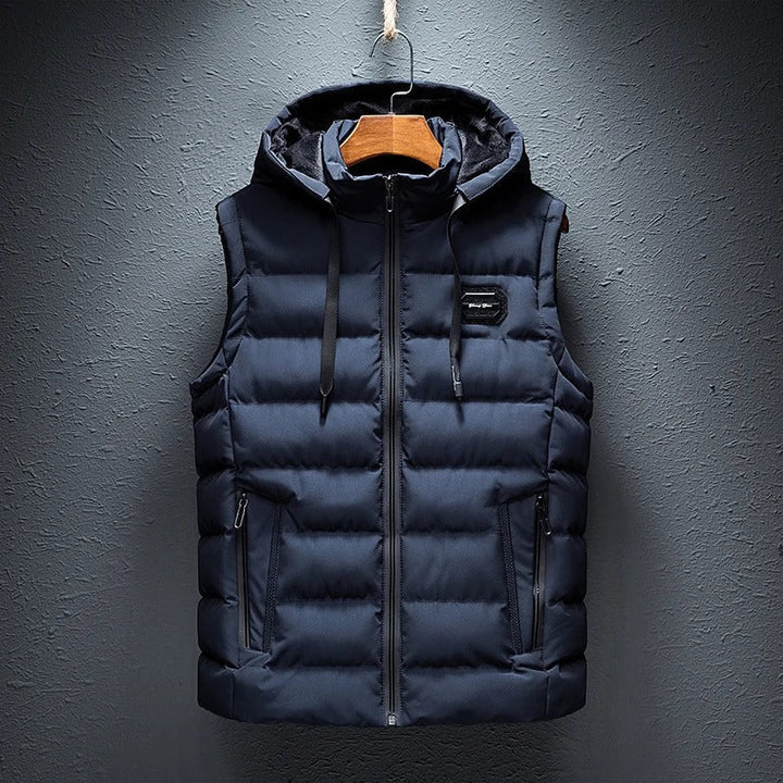 Men's Quilted Vest - Stylish Warmth for Any Season