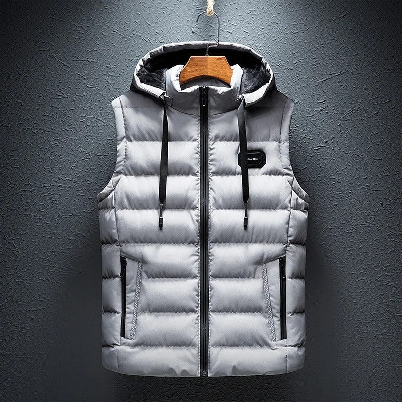 Men's Quilted Vest - Stylish Warmth for Any Season
