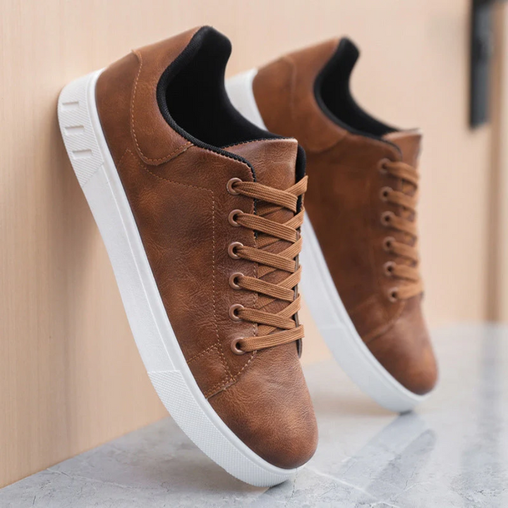 Men's Lace-Up Casual Sneakers for Everyday Comfort & Style