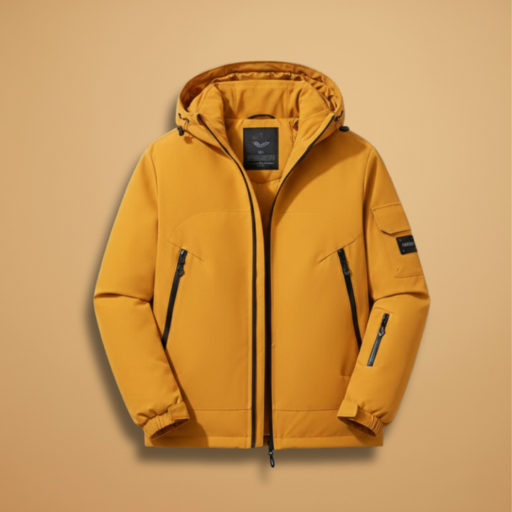 Men's Insulated Ski Jacket with Hood