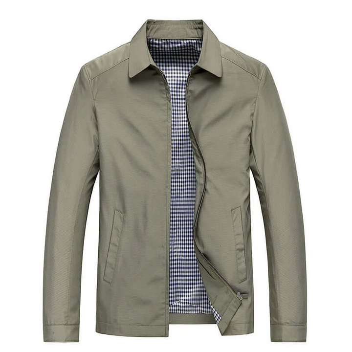 Men's Summer Jacket Lightweight with Zipper – Casual Mid-layer