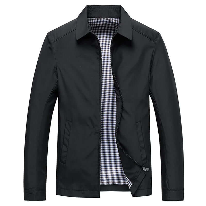 Men's Summer Jacket Lightweight with Zipper – Casual Mid-layer