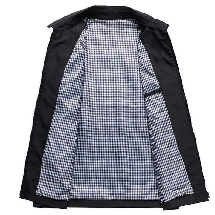 Men's Summer Jacket Lightweight with Zipper – Casual Mid-layer