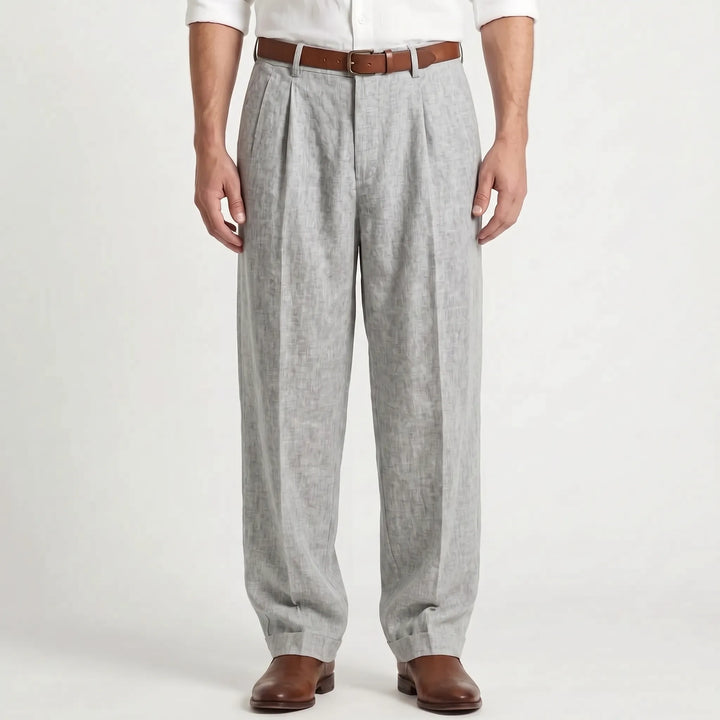Men's Pleated Pants