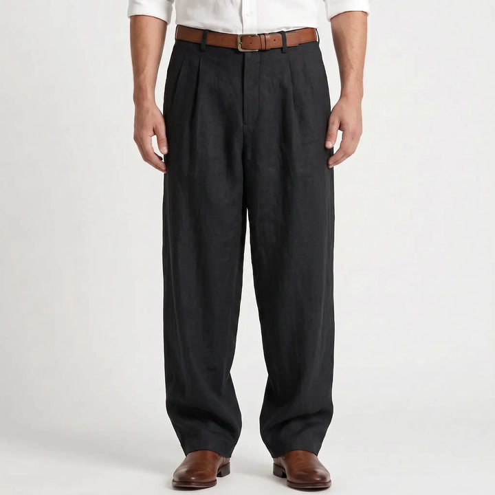 Men's Pleated Pants