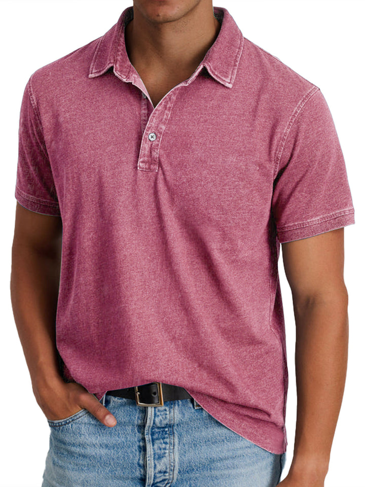 Men's Refined Heritage Polo Shirt - Timeless Style & Comfort