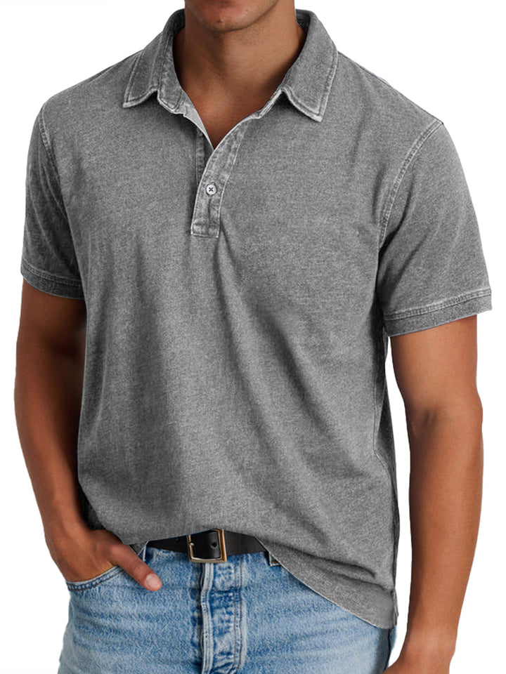 Men's Refined Heritage Polo Shirt - Timeless Style & Comfort