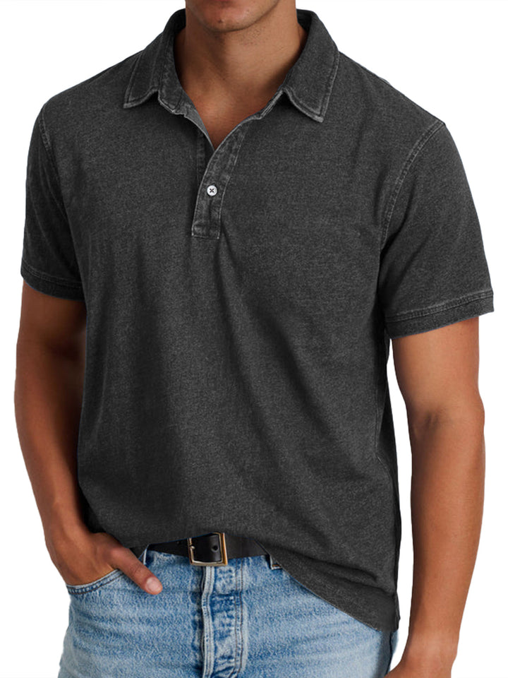 Men's Refined Heritage Polo Shirt - Timeless Style & Comfort