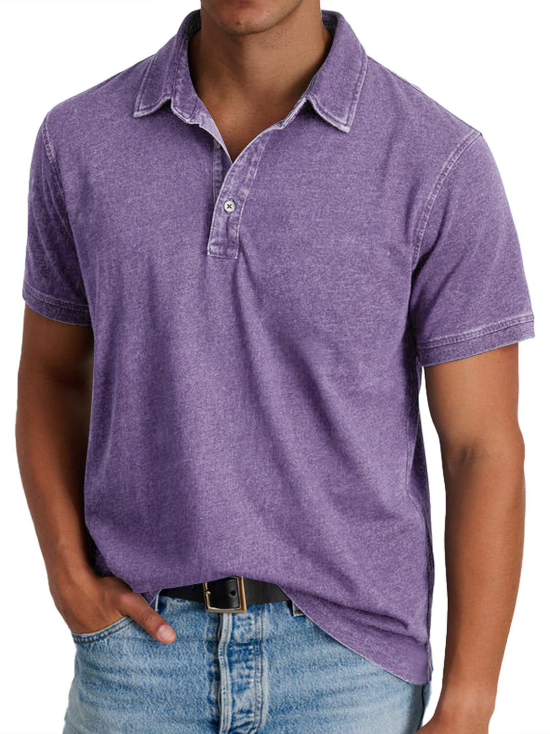 Men's Refined Heritage Polo Shirt - Timeless Style & Comfort