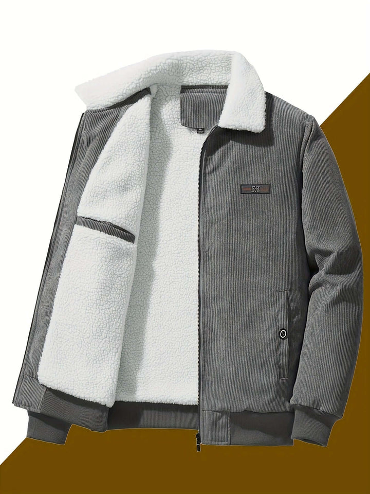 Men's Winter Jacket Padded - Thick Insulated Coat