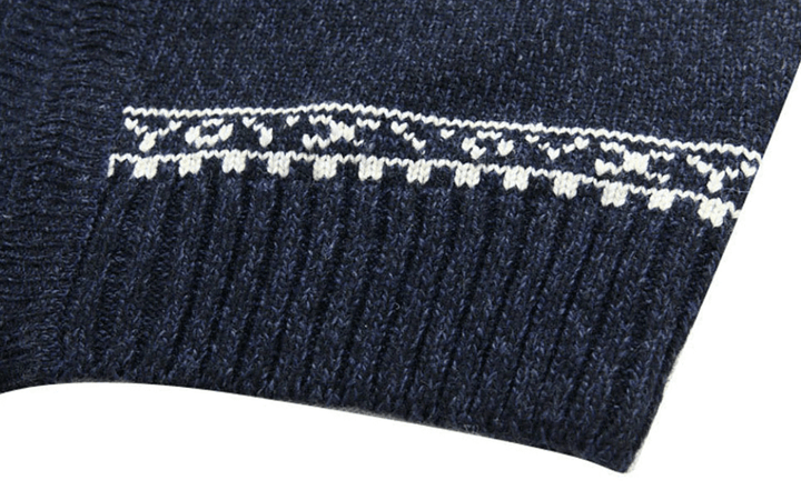 Men's Fleece-Lined Vest – Ribbed Winter Jacket