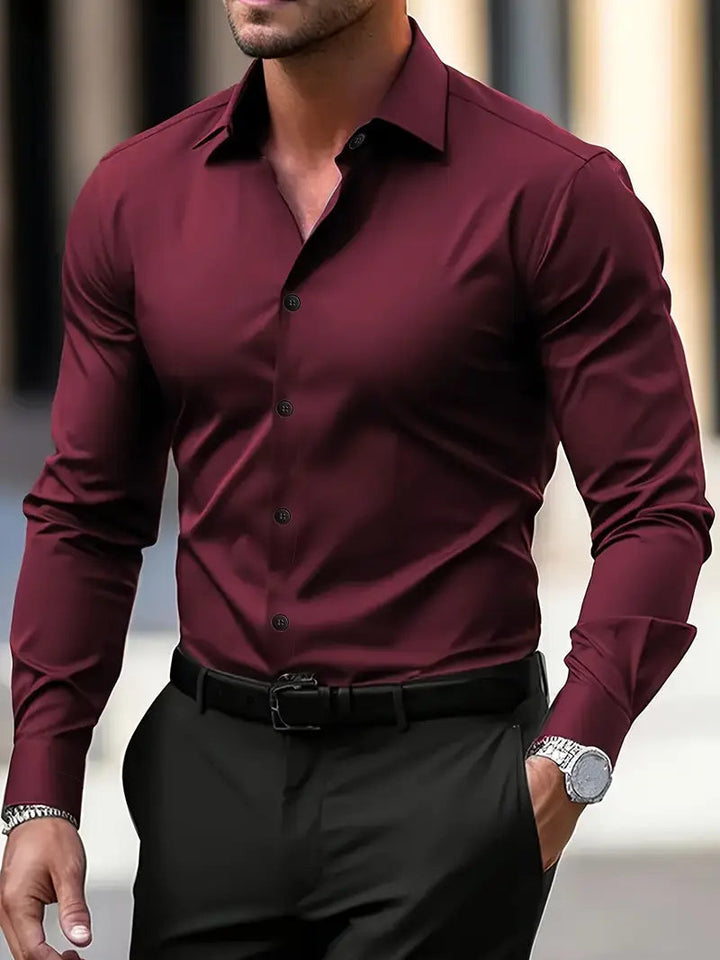 Emil | Men's Tailored Button-Down Long Sleeve Shirt