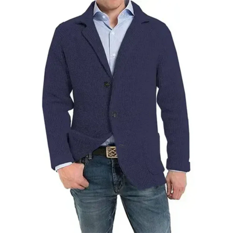 Étienne - Comfortable Knitted Jacket for Men