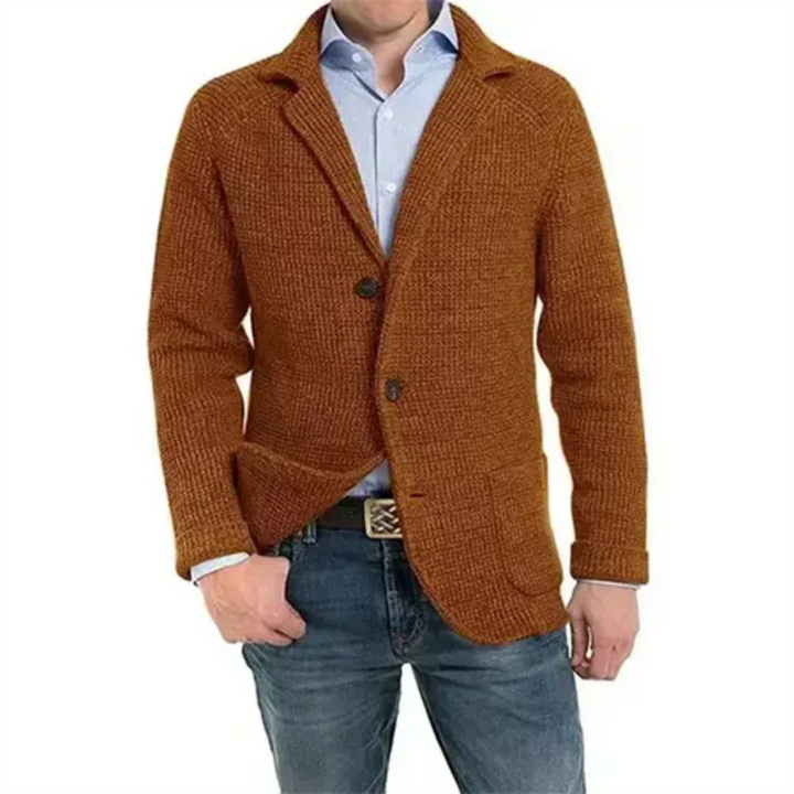 Étienne - Comfortable Knitted Jacket for Men