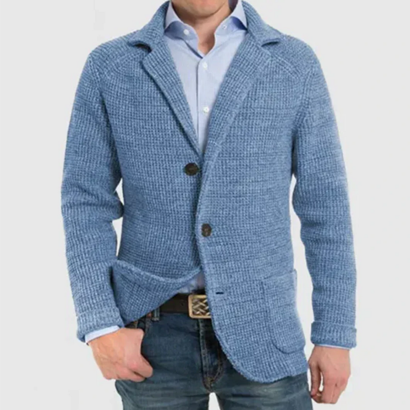 Étienne - Comfortable Knitted Jacket for Men