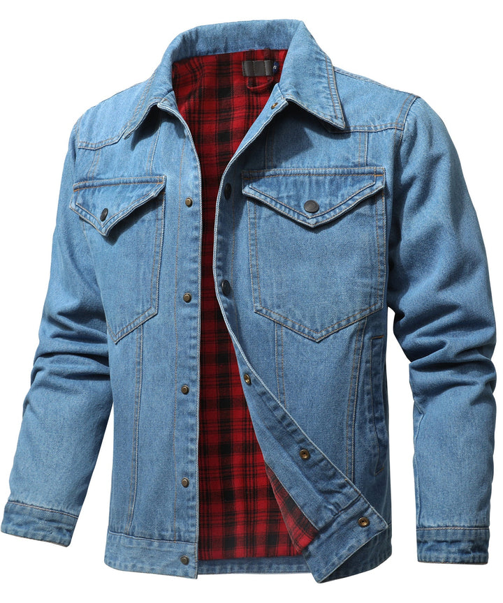 Men's Denim Wanderer Jacket - Flannel