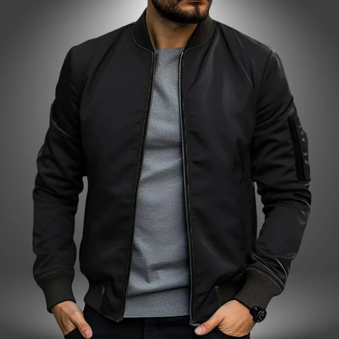 Men's Lightweight Bomber Jacket – Casual Windbreaker