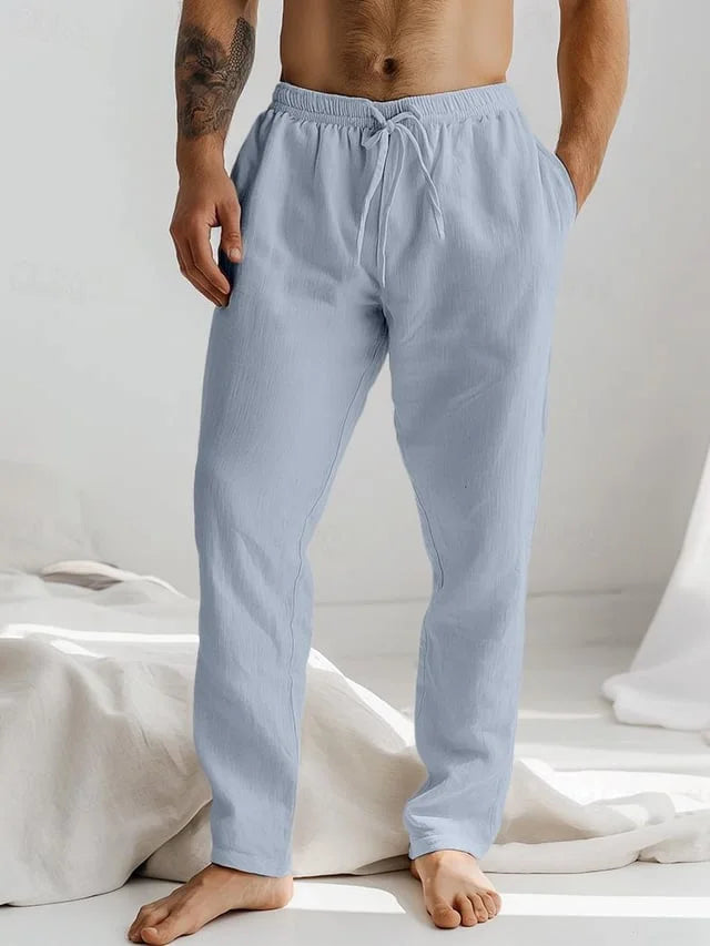 Men's Lightweight Casual Trousers in Multiple Colors