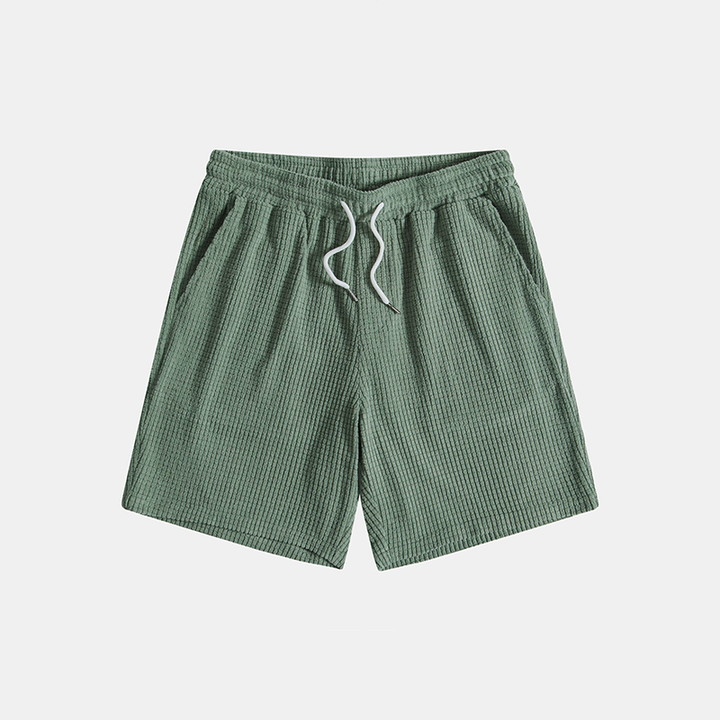 Men's Casual Two-Piece Shirt & Shorts Set for Summer Style