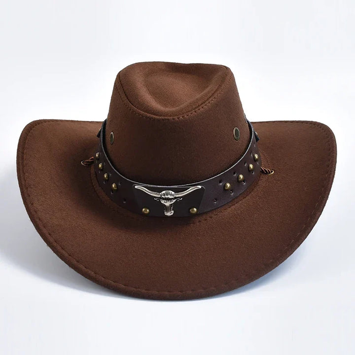 Caleb | Men's Wide Brim Western Cowboy Hat