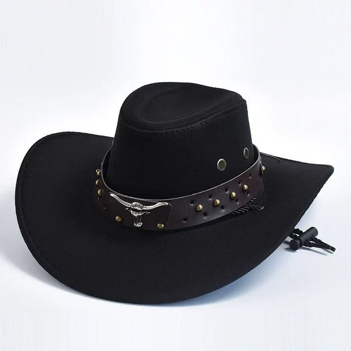 Caleb | Men's Wide Brim Western Cowboy Hat