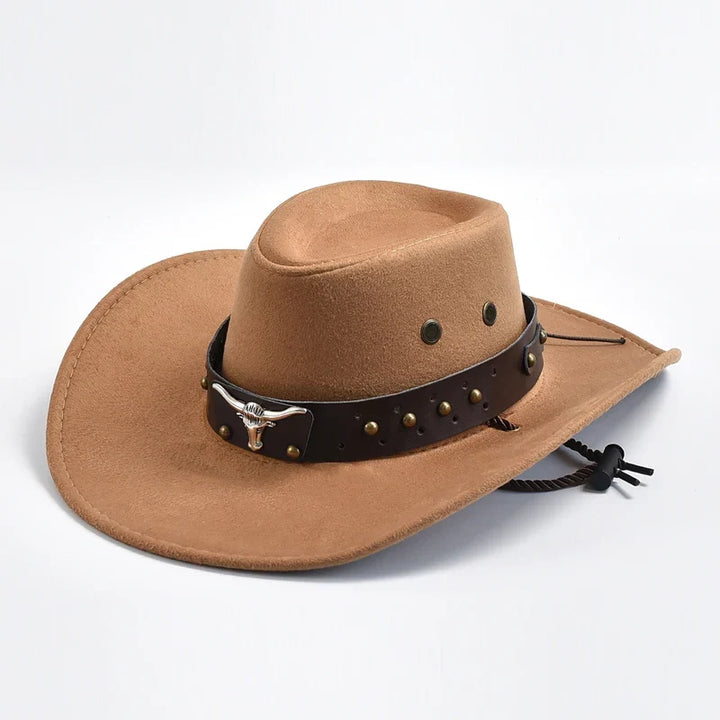 Caleb | Men's Wide Brim Western Cowboy Hat