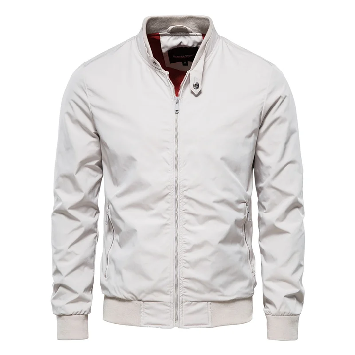 Aaron | Men's Zipper Classic Bomber Jacket