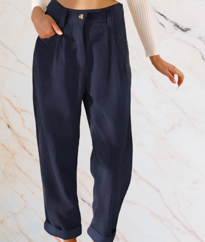 Meriam High-waisted jeans with wide and loose legs, view 7 - Elena Harper