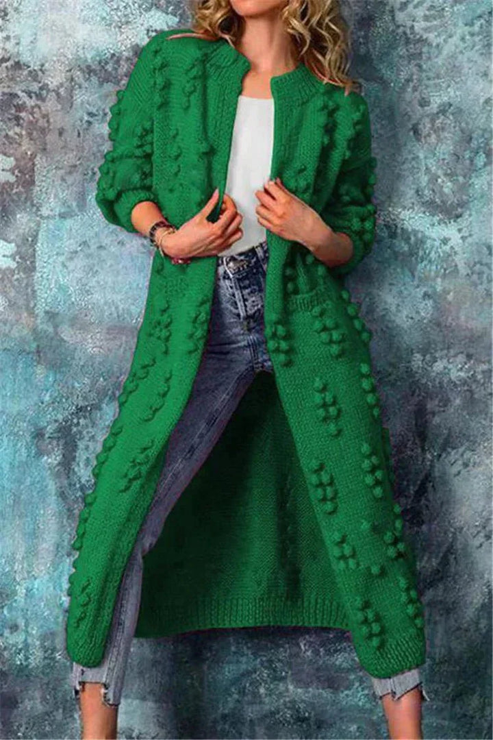 Long Knitted Cardigan for Women