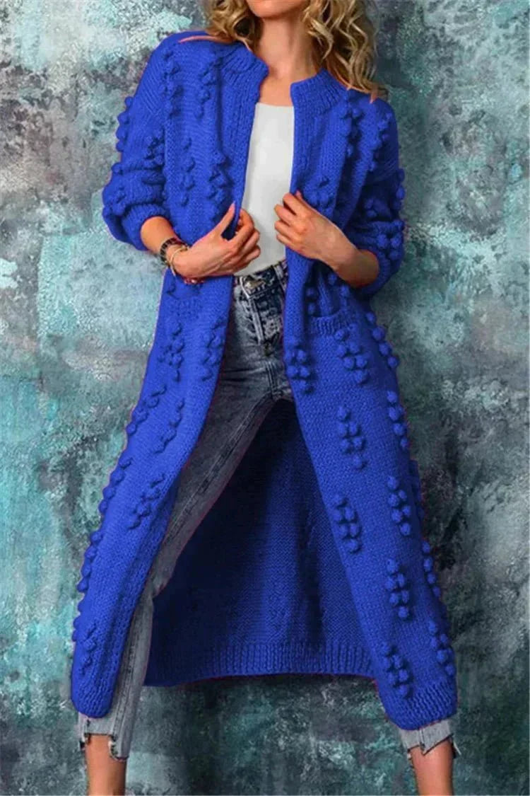 Long Knitted Cardigan for Women