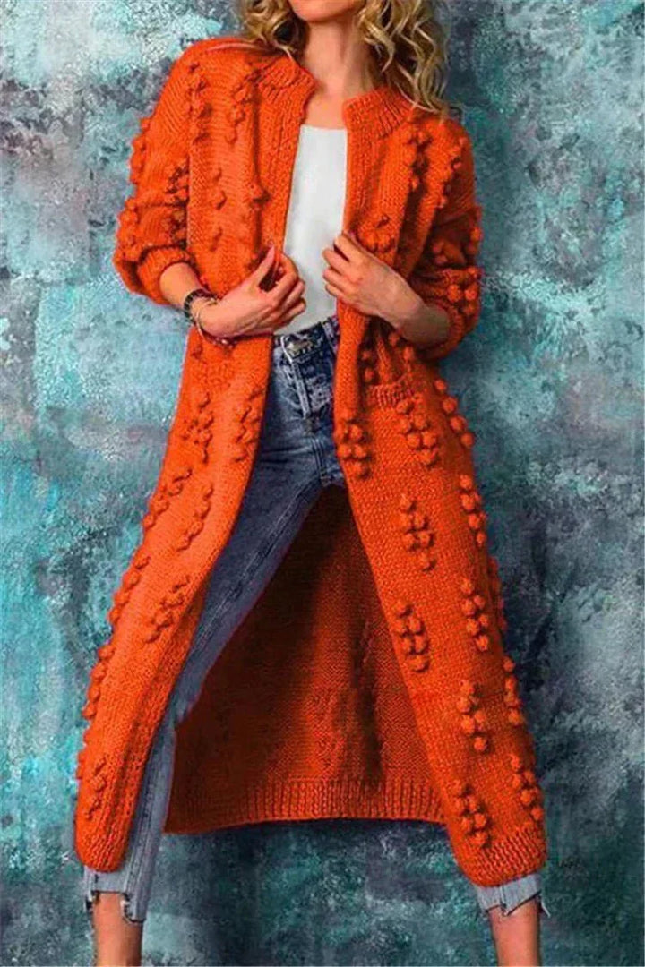 Long Knitted Cardigan for Women