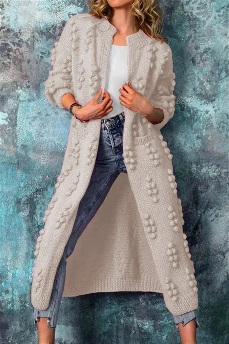 Long Knitted Cardigan for Women