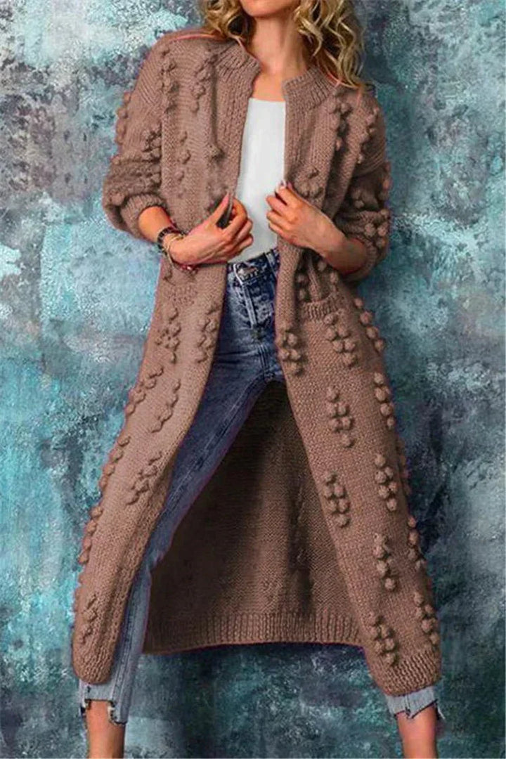 Long Knitted Cardigan for Women