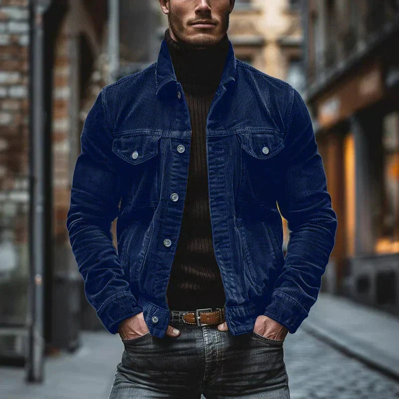 LAURENT MONACO | RETRO CORDUROY JACKET FOR MEN