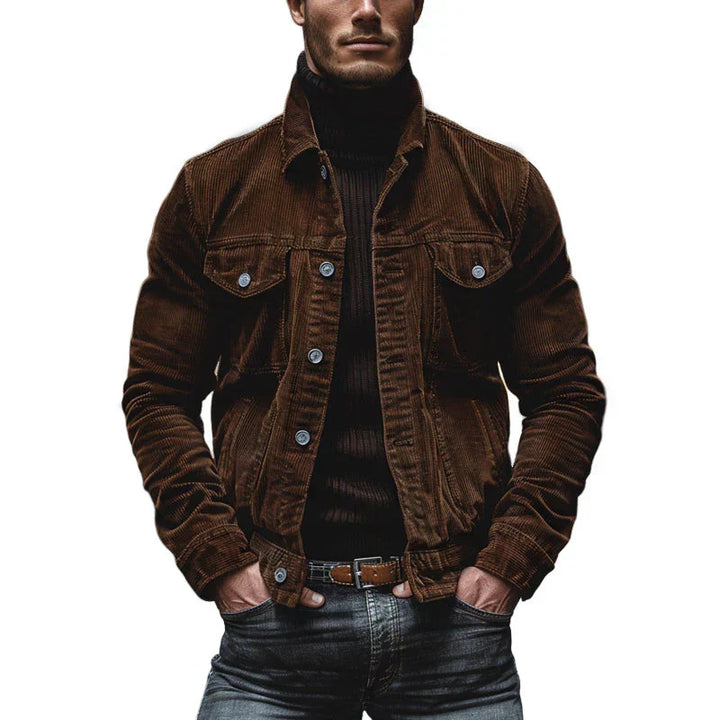 LAURENT MONACO | RETRO CORDUROY JACKET FOR MEN