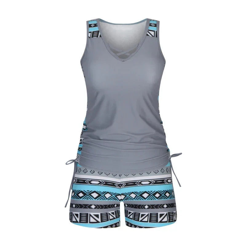 BOHO TANKINI SET FOR WOMEN