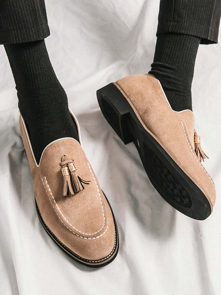 Men's Moccasins with Upper Strap